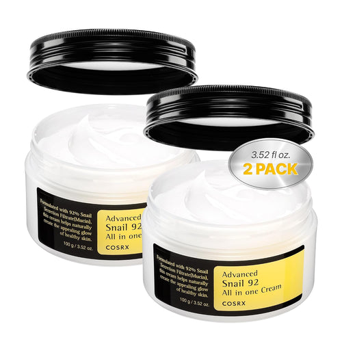 Snail Mucin Moisturizer – 92% Essence, Soothing & Glowy, for All Skin Types